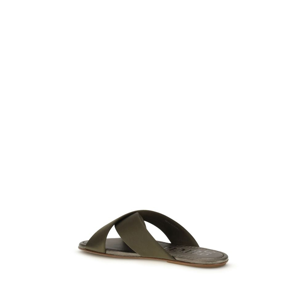 Pedro García Pavana Sandals en Soie Brun - Élégance et Confort