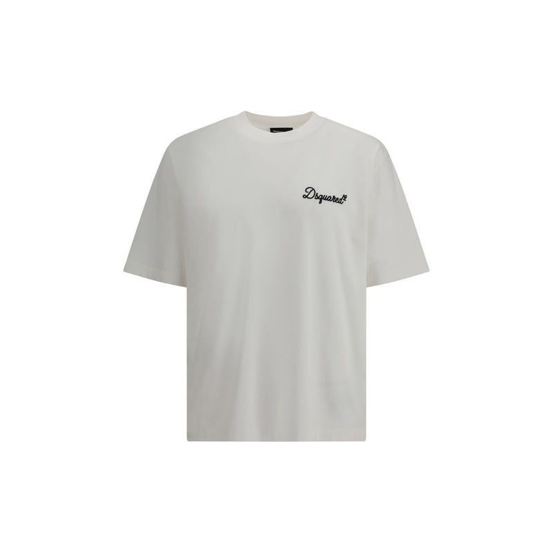 Dsquared² wit katoenen T-shirt