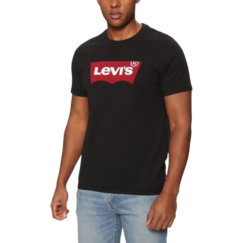 Levi's zwart katoenen T-shirt