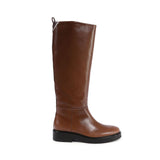 Tommy Hilfiger Brown Leather Ankle Boots FW0FW07488GTU