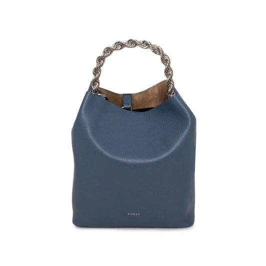 Sac bandoulière Guess en cuir bleu