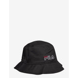 Fila Black Cotton Bucket Hat - Versatile Unisex Accessory