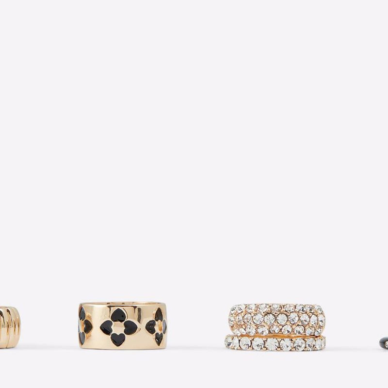 ALDO Multicolor Elastane Ring - Chic Women's Accessory