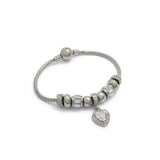 ALDO Silver Elastane Bracelet - A Stylish Accessory for Women