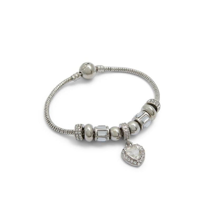 ALDO Silver Elastane Bracelet - A Stylish Accessory for Women