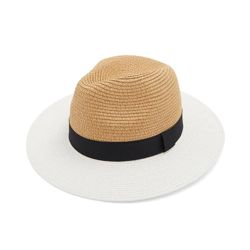 ALDO Beige Cotton Fedora - Élégant Chapeau Femme pour Toutes Occasions