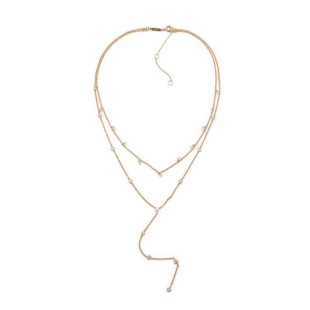 ALDO Gold Elastane Necklace - Dazzling Statement Jewelry