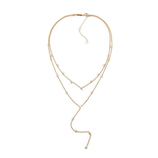 ALDO Gold Elastane Necklace - Dazzling Statement Piece