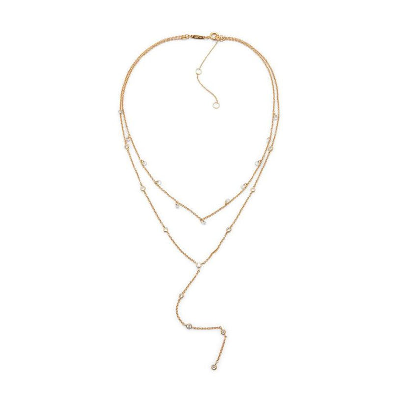 ALDO Gold Elastane Necklace - Dazzling Statement Piece