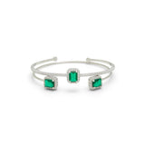 ALDO Green Elastane Bracelet - Chic Sophistication