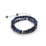 ALDO Blue Elastane Bracelet - Chic Stainless Steel Design