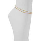 ALDO Gold Elastane Bracelet with Zirconia - Elegant Accessory