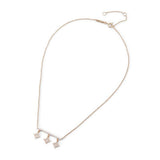 ALDO Gold Elastane Necklace - Chic Stainless Steel & Cubic Zirconia