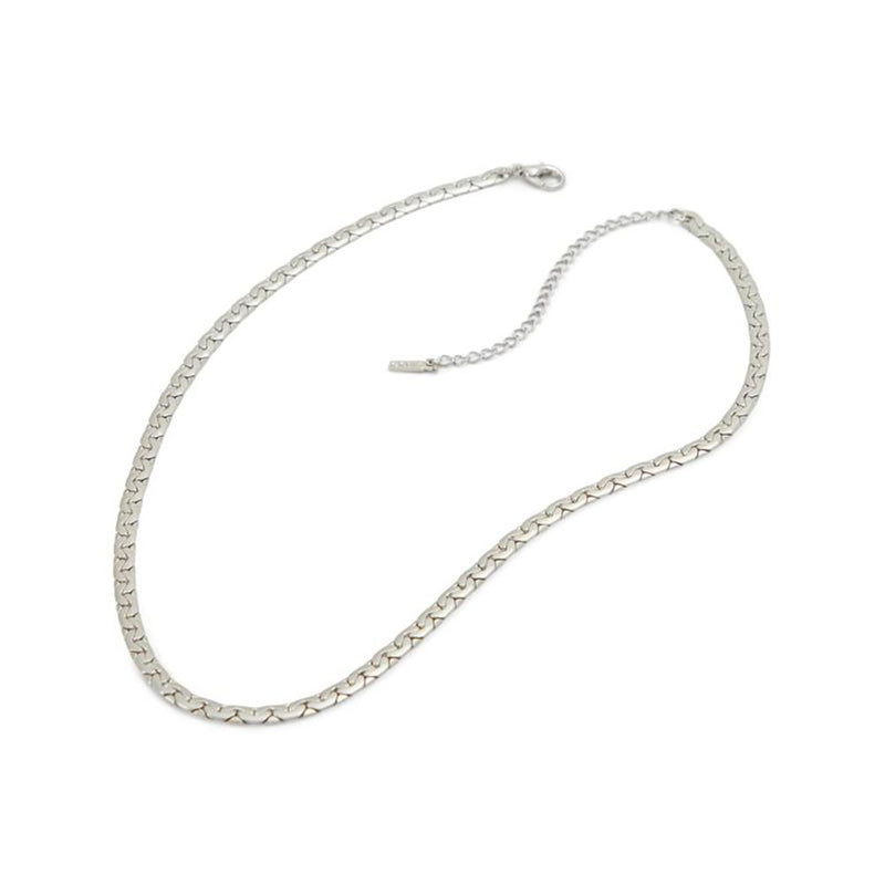 ALDO Silver Elastane Necklace - Chic and Timeless
