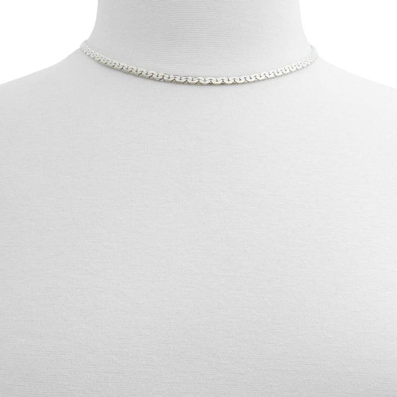 ALDO Silver Elastane Necklace - Chic and Timeless