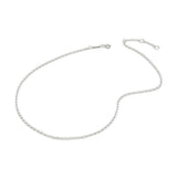 ALDO Silver Elastane Necklace - Chic Accessory for Women