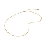 ALDO Gold Elastane Necklace with Cubic Zirconia - Elegant Accessory