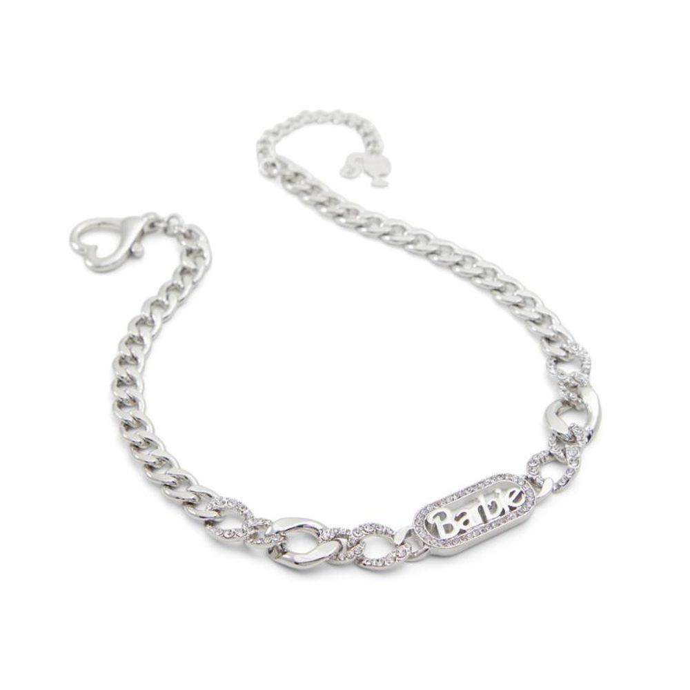 ALDO Silver Elastane Necklace - A Stylish Statement for Any Occasion