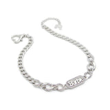 ALDO Silver Elastane Necklace - A Stylish Statement for Any Occasion