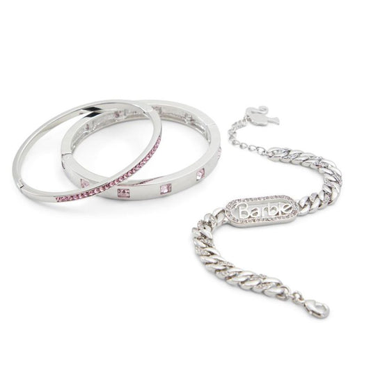 ALDO Silver Elastane Bracelet - Adjustable and Stylish Accessory