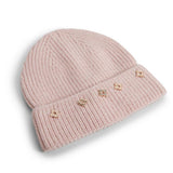ALDO Pink Polyester Beanie - Stylish, Warm Accessory for Women