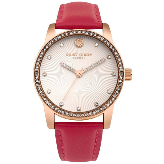 DAISY DIXON Multicolor Leather Dress Watch - Élégance et Style