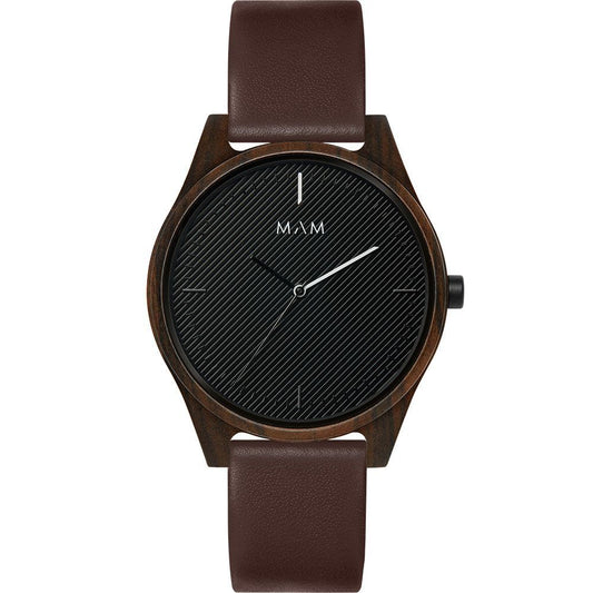 MAM Brown Leather Dress Watch