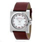 PERTEGAZ Bordeaux Leather Dress Watch