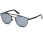 WEB EYEWEAR Black Metal Sunglasses