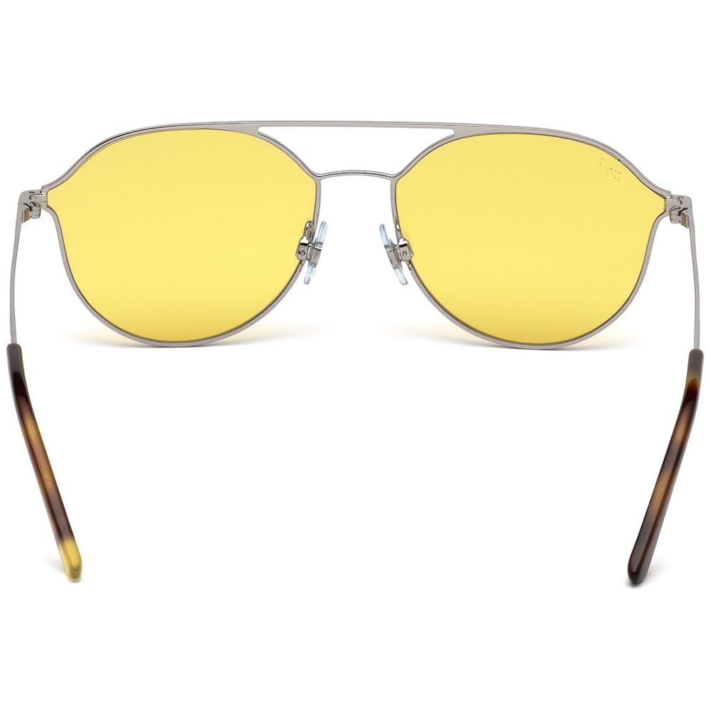 WEB EYEWEAR Silver Metal Sunglasses