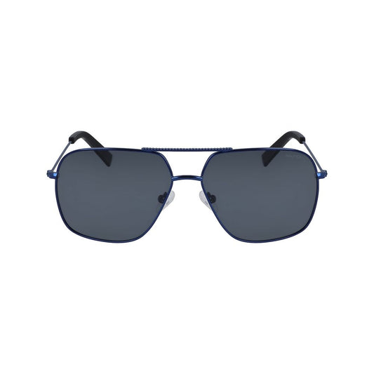NAUTICA Blue Metal Sunglasses