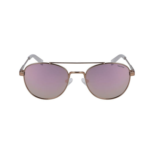 NAUTICA Pink Metal Sunglasses