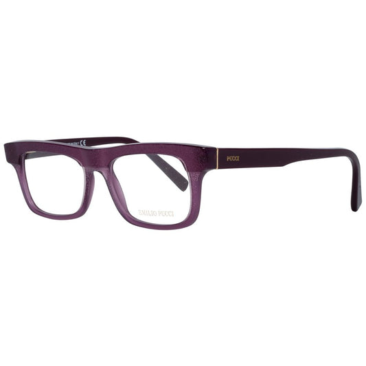 Emilio Pucci EP5028 Purple Plastic Glasses Frames for Women
