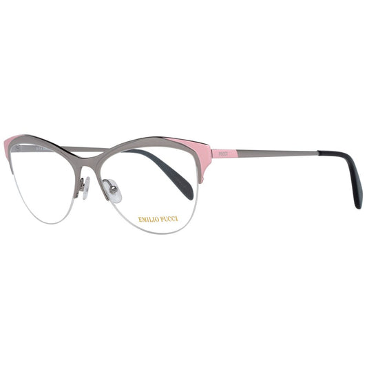 Emilio Pucci EP5073 Gray Metal Glasses Frames for Women