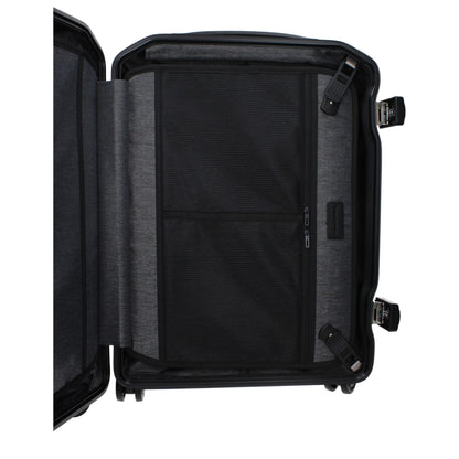 Piquadro Black Polycarbonate Luggage And Travel