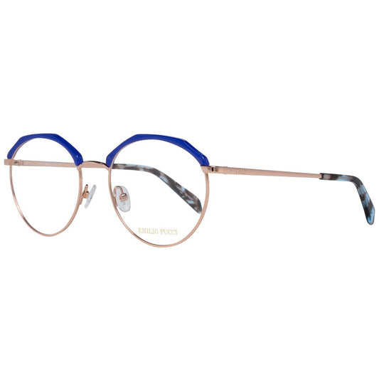 Emilio Pucci EP5103 Purple Metal Glasses Frames for Women