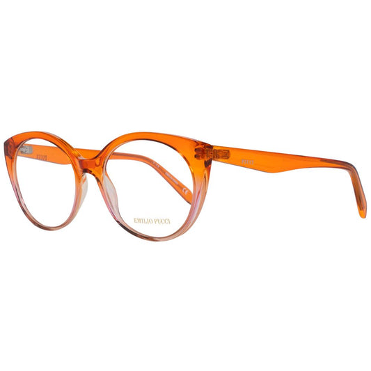Emilio Pucci EP5134 Orange Plastic Glasses Frames for Women