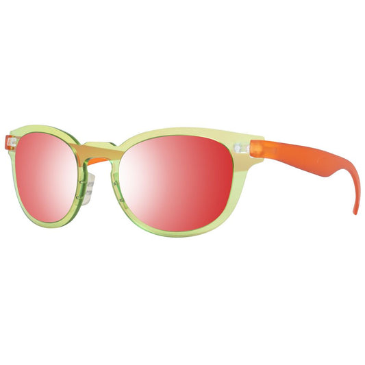 TRY COVER CHANGE Bicolor Plastic Sunglasses - Green & Red