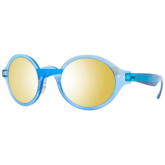 TRY COVER CHANGE Blue Plastic Sunglasses for Men - Stylish UV Protection
