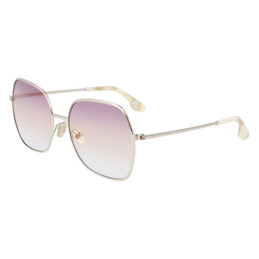 Victoria Beckham Gold Metal Sunglasses VB223S-728