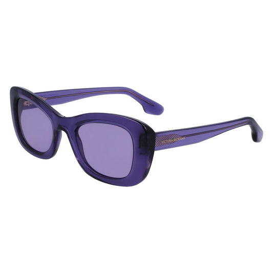Victoria Beckham Gray Acetate Sunglasses VB657S-514