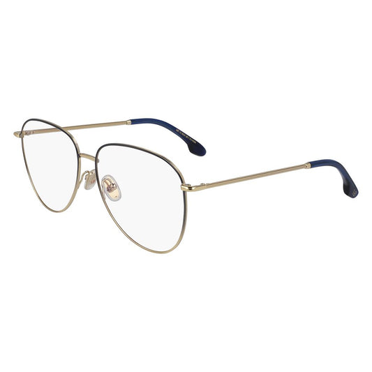 Victoria Beckham Blue Metal Glasses (Frames) - Elegant Eyewear