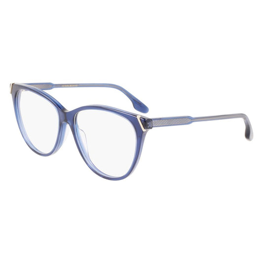 Victoria Beckham Blue Acetate Glasses (Frames) - Elegant Eyewear