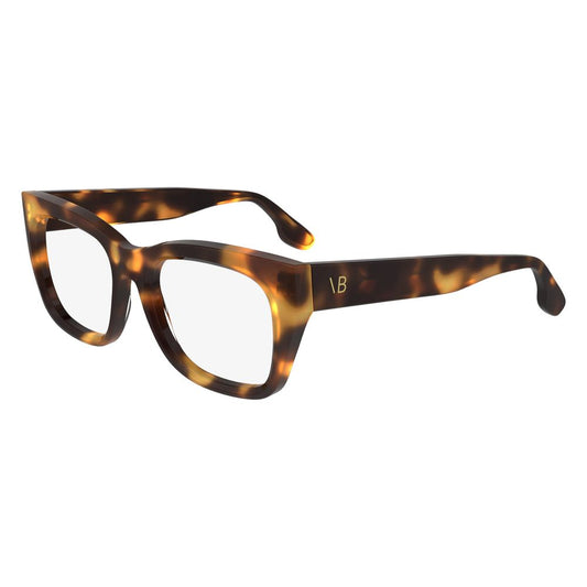 Victoria Beckham Brown Acetate Glasses (Frames) - Elegant Eyewear