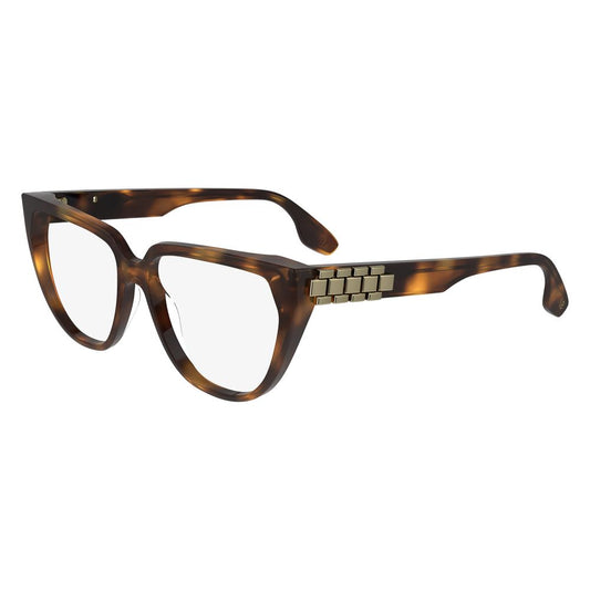 Victoria Beckham Brown Acetate Glasses (Frames) - Stylish Eyewear