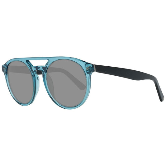 WEB EYEWEAR Blue Plastic Sunglasses for Men - Model WE0123-5187A