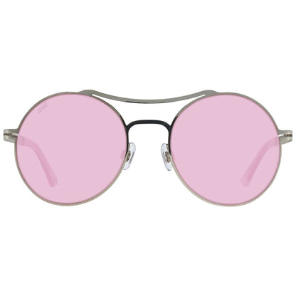 WEB EYEWEAR Gold Metal Sunglasses