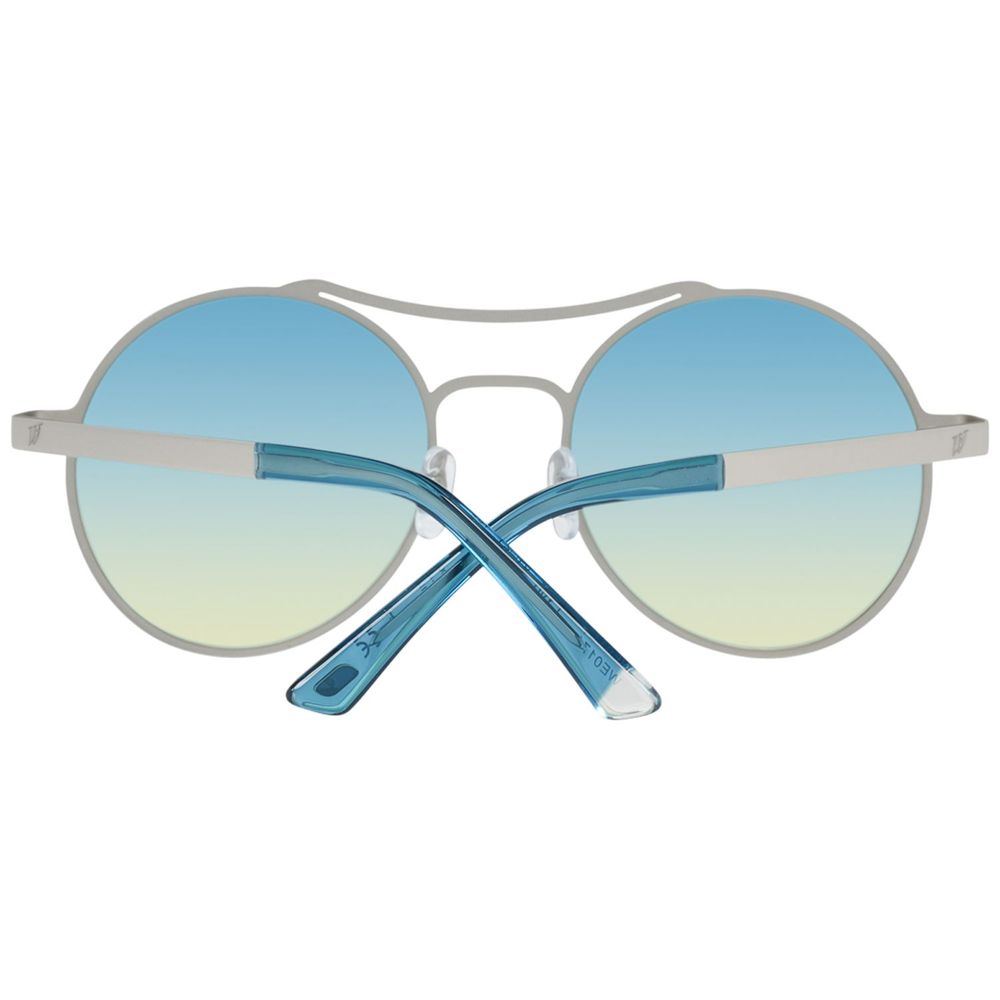 WEB EYEWEAR Gold Metal Sunglasses