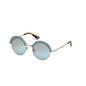 WEB EYEWEAR Gold Metal Sunglasses