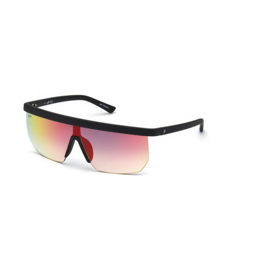 WEB EYEWEAR Black Acetate Sunglasses for Men